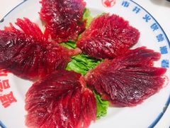 菊花鸭胗-喜悦小串丹东小黄牛海鲜烧烤大排档(民主广场店)