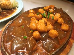 蒜香馒头烧凉粉-杏花堂·山西菜馆(晋中万达店)