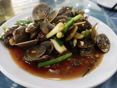 姜葱炒花甲-明记海鲜大排档(巽寮湾店)