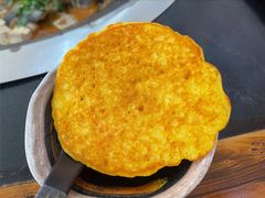 鳇鱼玉米饼-老刘生态大鱼坊铁锅炖鱼(赛马场店)