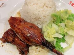 黑椒烧鹅腿饭-澳门陈光记烧味饭店(郎家园店)