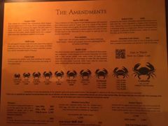 菜单-Ministry of Crab(科伦坡店)