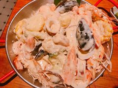 手抓海鲜蒜香奶油味-仓库南洋海鲜小排档(柳河路店)