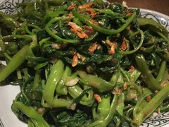 马拉盏炒通菜-大头虾越式风味餐厅(光明广场店)