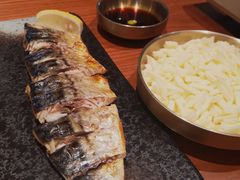 烤青花鱼-春熙台韩国料理·章鱼肥牛(西丽店)