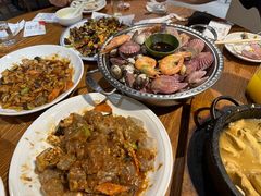 三鲜焖子-日月昇海鲜码头(开发区五彩城店)