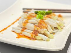 秋葵拌沙虫-黑明餐厅(白鹭洲店)