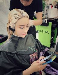 点击看大图 -3AM HAIR SALON染发接发
