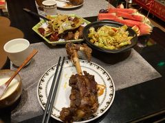 烤小羊腿-蒙古人烤羊大师·绿野餐厅(工农大路店)