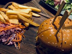 辣味双层牛肉碎汉堡-Q MEX 库迈墨西哥餐吧(中骏世界城店)