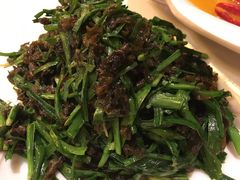 地皮菜炒韭菜-於氏虾神(盱眙总店)