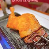 大口吃肉喝酒的快乐丨蒙天骄炭烤羊腿