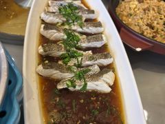 海水嫩蒸鲈鱼-鲜得莱渔港·小平岛海胆馆(七贤岭店)