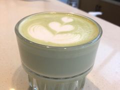 抹茶拿铁-微饮cafe