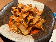 辣白菜炒猪肉-水之惠鲜鱼料理(王府大街店)