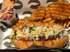热狗-Goose Island Brewhouse鹅岛精酿啤酒酿造工坊餐厅