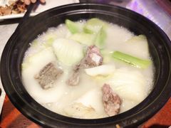 排骨煲淋大芥菜-啫神·广州地标美食(北京路店)