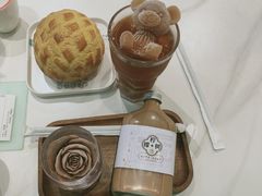 冠军玫瑰冰奶茶-柠檬树茶餐厅(海雅缤纷城店)