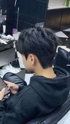 -M1山木造型国潮男士发型定制