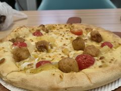 浓香脆鸡菠萝披萨-达美乐比萨(良乡大学城店)