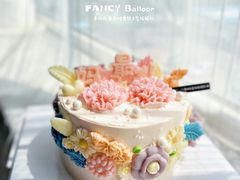 -卡比儿童蛋糕·心意定制·低脂零卡糖动物奶油FancyBALLOON(滨海店)