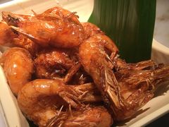 胡味油爆虾-桂满陇·蟹黄小笼汤包(中山公园店)
