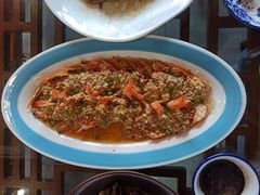 蒜蓉开边蒸龙虾-良师门滨海人家·海鲜·家常菜(滨海城店)