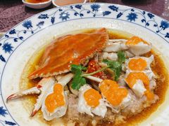 酱汁土猪肉蒸白蟹-宁波状元楼酒店(和义路店)