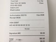 菜单-Lady M Cake Boutique(麦迪逊大道店)