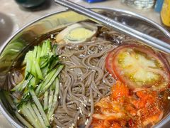-吉林延边牛肉汤饭，大冷面