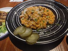 玫瑰鸡肉蘑菇烩饭-澳骄 Aussie Kitchen·手工披萨·西餐(国大店)