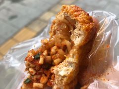 大三角萝卜丝折耳根混合夹心豆腐-518豆腐干(总店)