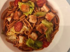 XO酱鲜蔬鸡肉意面-卢家妈妈·西餐厨房(卜蜂中心店)