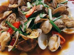 酱炒花蛤-美味海鲜大排档(明发美食地标店)