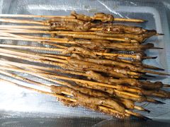 烤鸭肠-勃利地摊·勃立小串烧烤