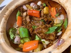 生啫牛肉-天宝食坊·啫啫煲大排档(西华路店)