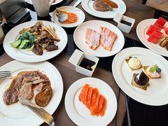 -大中华希尔顿酒店-念自助餐·海南美食·三文鱼