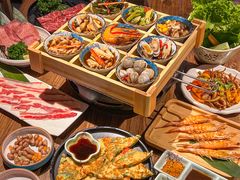 -明洞阿姨·韩式酱蟹烤肉·创意料理(三元桥店)