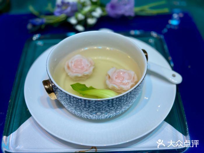 君来梁溪饭店-餐厅牡丹花鱼茸清汤图片