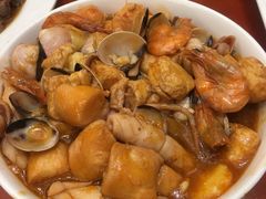 铁板海鲜豆腐-卡尔顿东方银龙酒店•广西菜•早茶