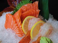 甜虾三文鱼刺身-和一料理(安阳店)