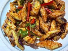 风味茄子-渔民船说·北塘海鲜·天津菜·海肠捞饭(北塘古镇店)