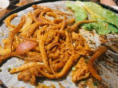 火辣鱿鱼须-胖记烤肉(江汉路店)