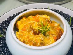 蟹粉藕丸-新光酒家·河豚·海鲜·蟹料理(浦东店)