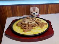 韓式拉絲芝士雞-梨满园韩国料理