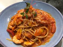 虾仁奶油番茄意面-Future&Kitchen