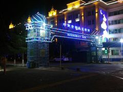 -布尔津河堤夜市