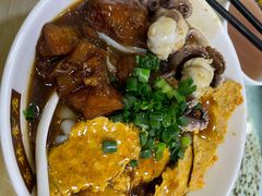 膏王蟹和牛腩干捞和粉-荔林食店(西华路店)