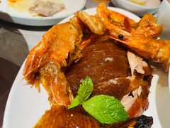 蜜汁酥皮虾-大碗居·烤鸭·鱼头泡饼(天坛东门店)