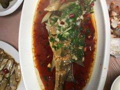 葱油大黄鱼-阿杰臻选海鲜饭店(普陀山店)